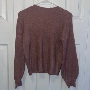 Mauve soft sweater